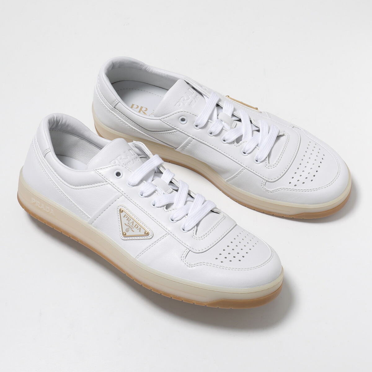 楽天市場】PRADA プラダ スニーカー 2EE376 3LNW メンズ レザー