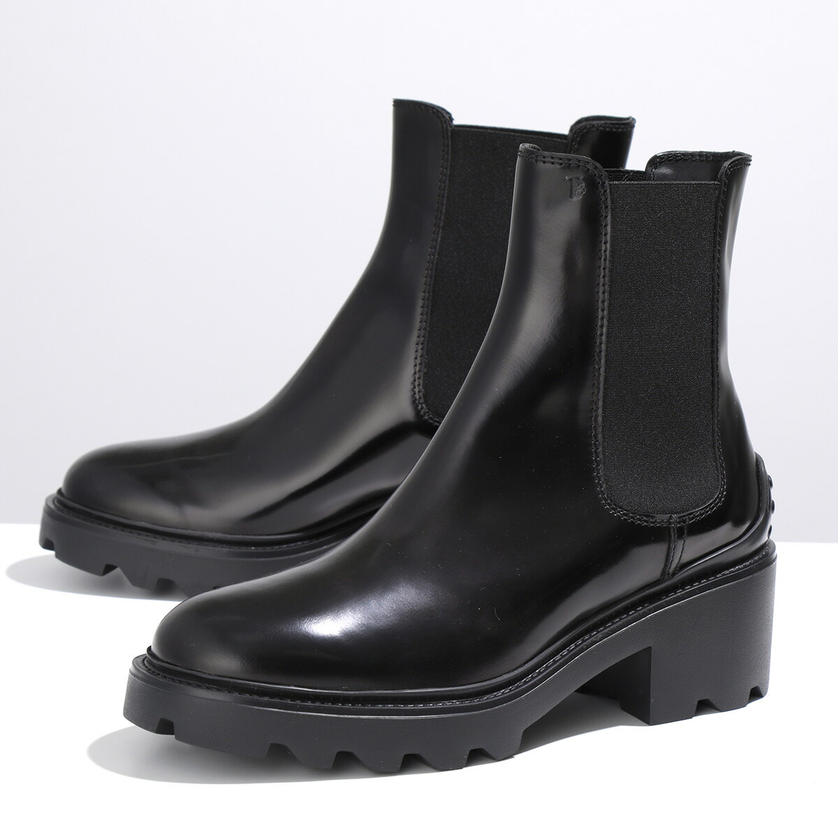 【新品未使用】TOD'S ショートブーツ　スエード サイドジップ　箱付き　ベルト 新品未使用】TOD'S ショートブーツ スエード サイドジップ 箱付き