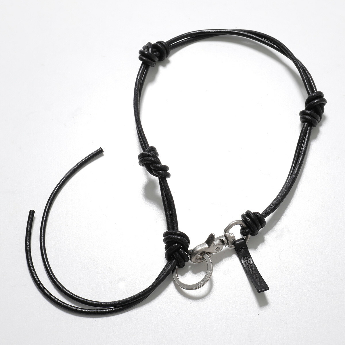 楽天市場】OUR LEGACY アワレガシー 22SS FLOWER CHOKER BLACK LEATHER