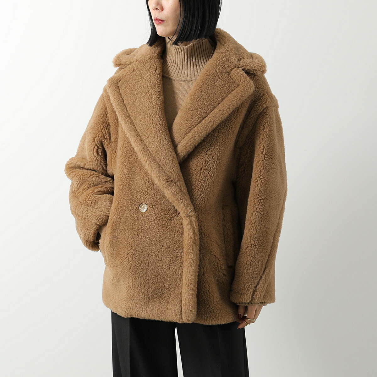 楽天市場】MAX MARA マックスマーラ ファーコート TEDDY テディ