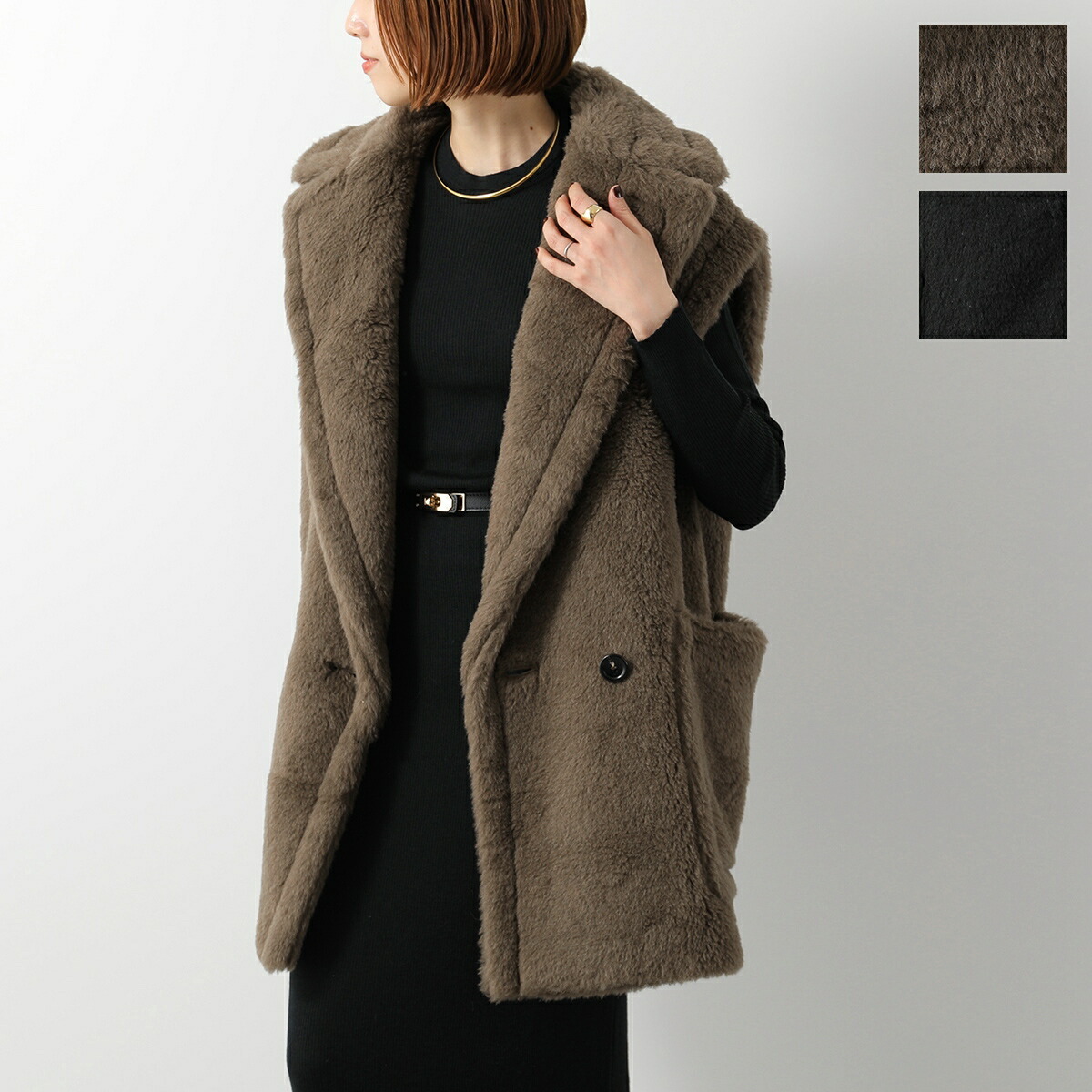 MaxMara リネンロングジレ 楽天市場】S MAX MARA エス マックスマーラ ベスト MARIE レディース