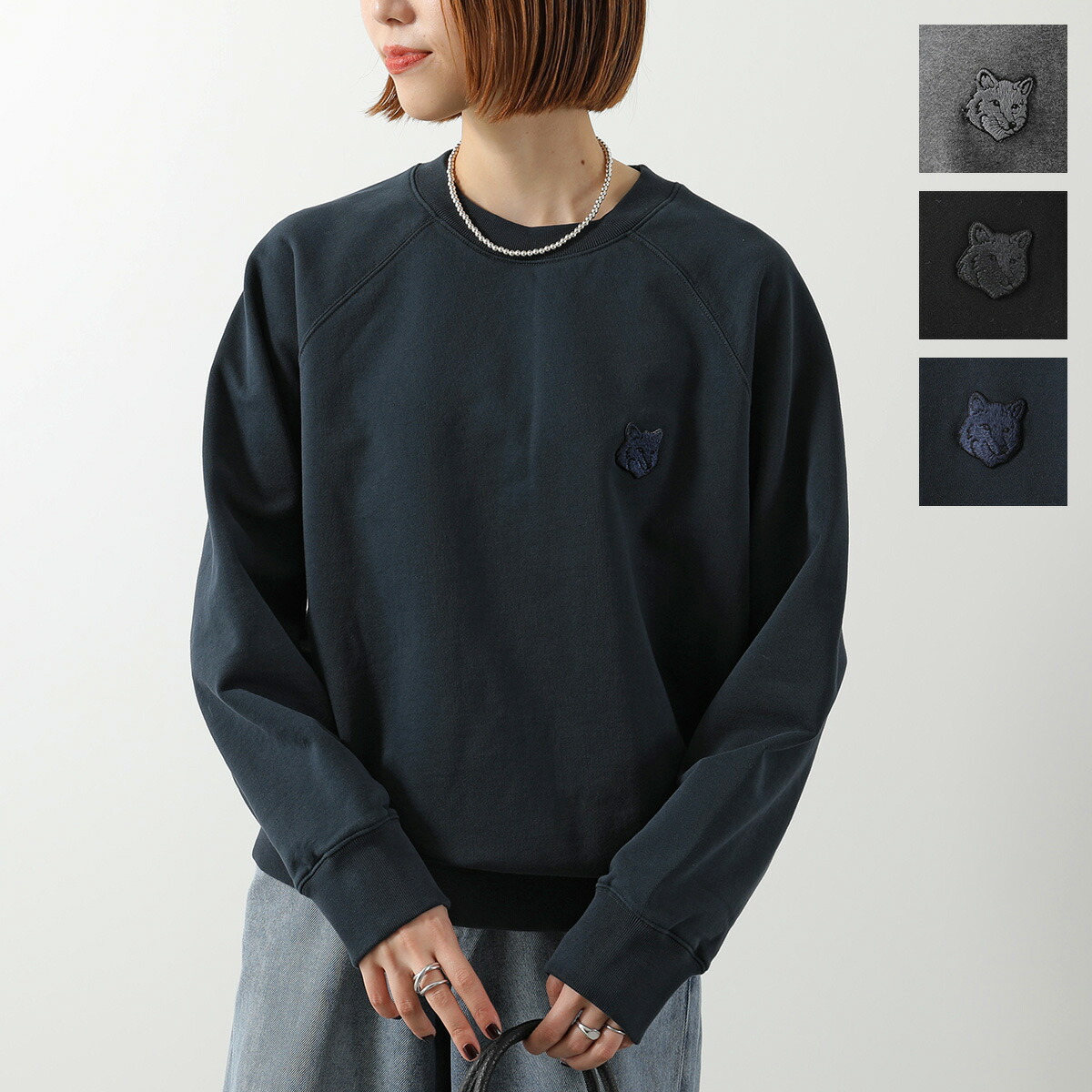 楽天市場】MAISON KITSUNE メゾンキツネ トレーナー COLLEGE FOX