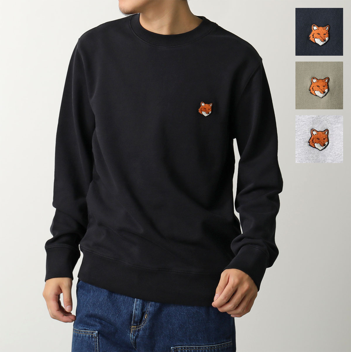 楽天市場】MAISON KITSUNE メゾンキツネ セーター BABY FOX PATCH COSY