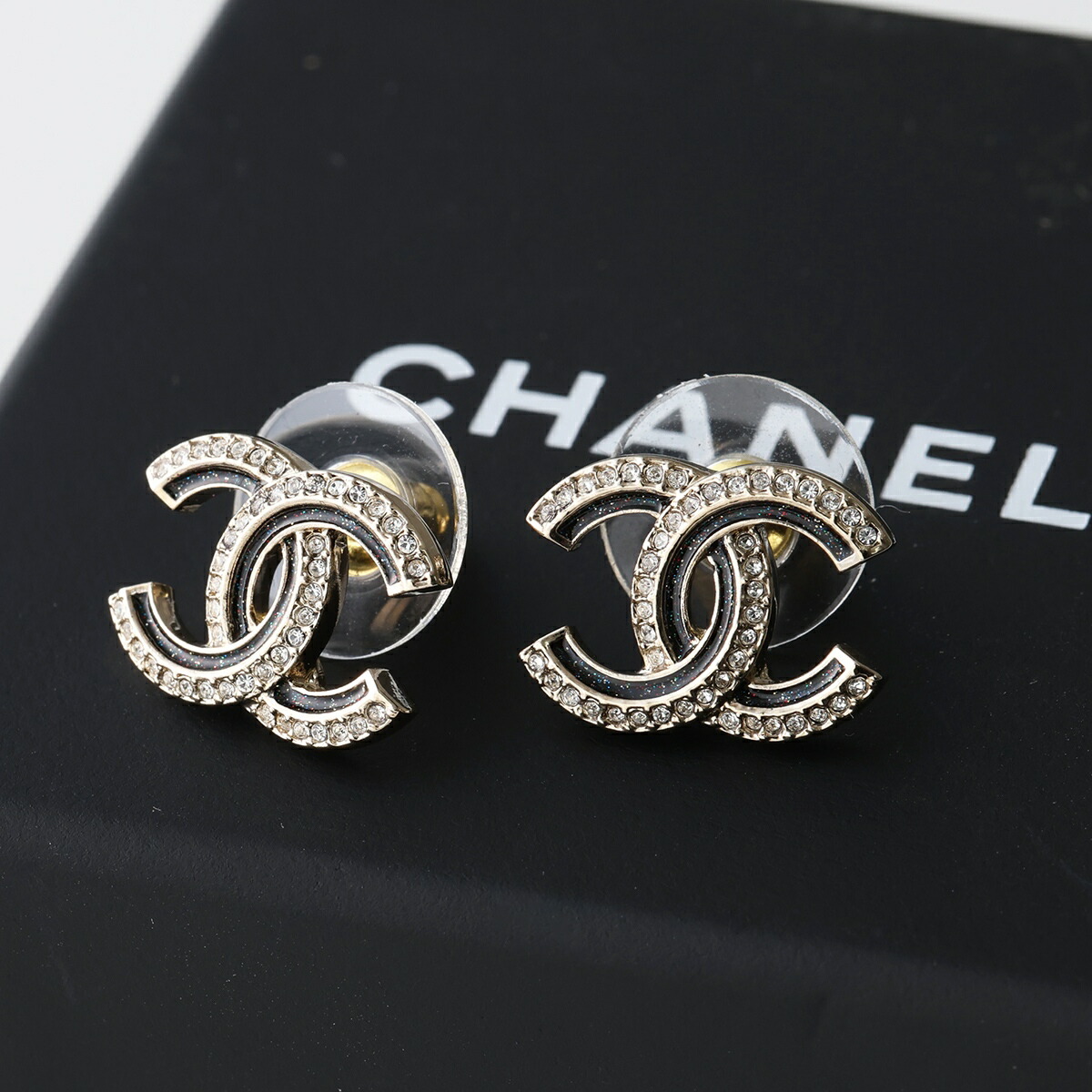 楽天市場】CHANEL シャネル ピアス ABE431 B18245 レディース ライン