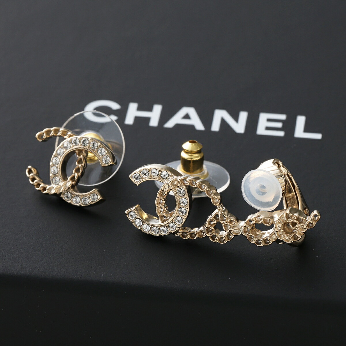 楽天市場】CHANEL シャネル ピアス ABC053 B13472 レディース バイ
