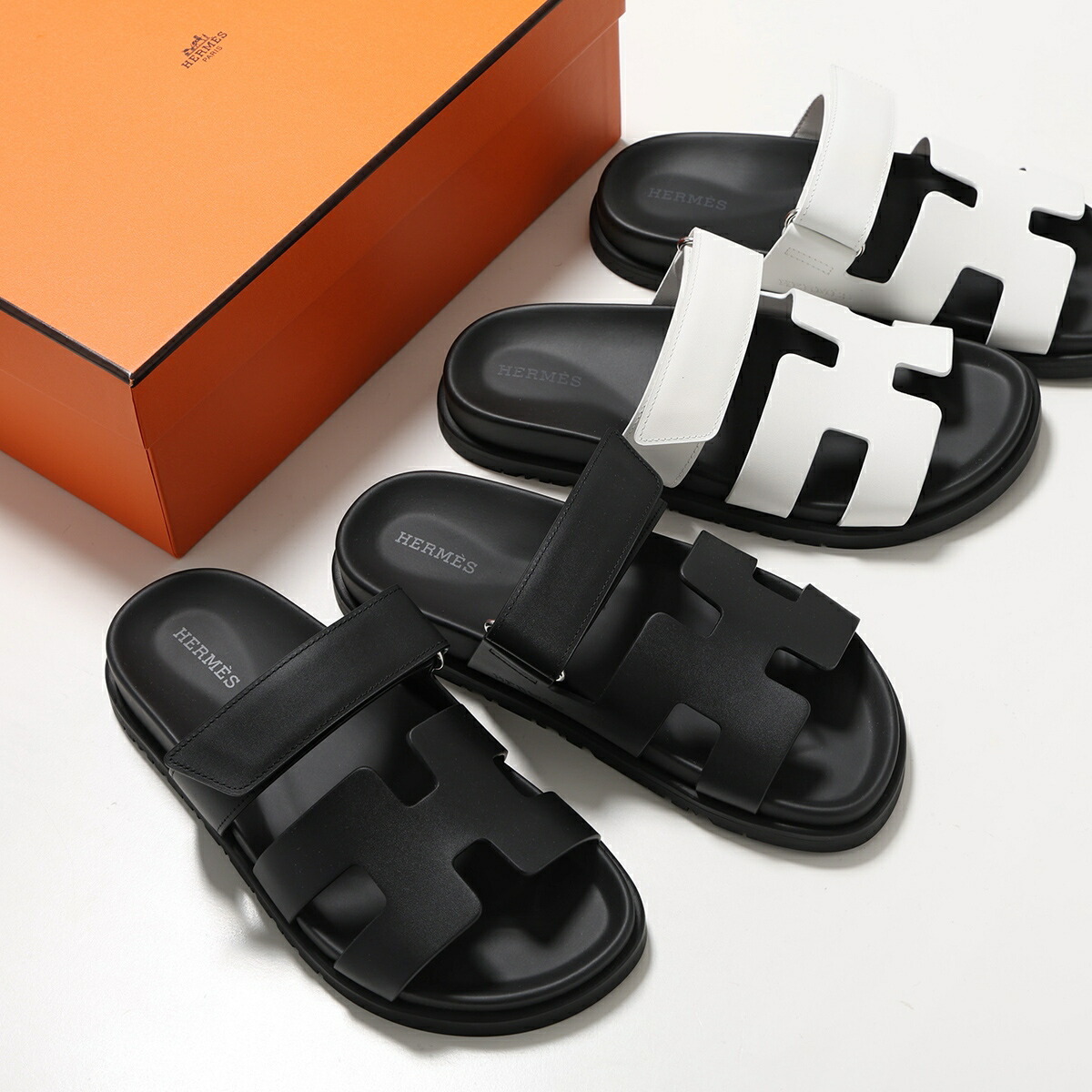 楽天市場】HERMES エルメス サンダル Oran オラン レディース フラット