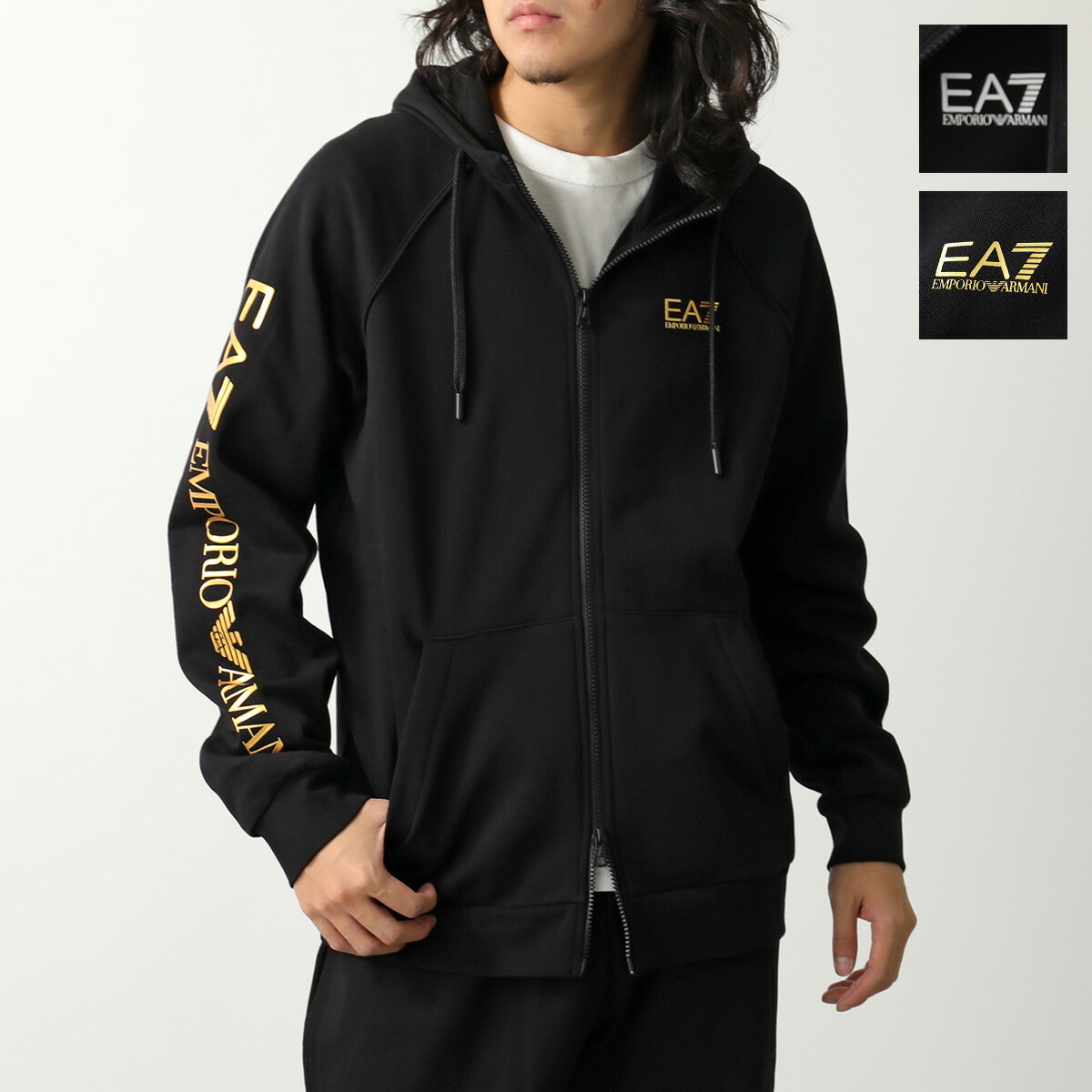 楽天市場】エンポリオアルマーニ エアセッテ パーカー EMPORIO ARMANI