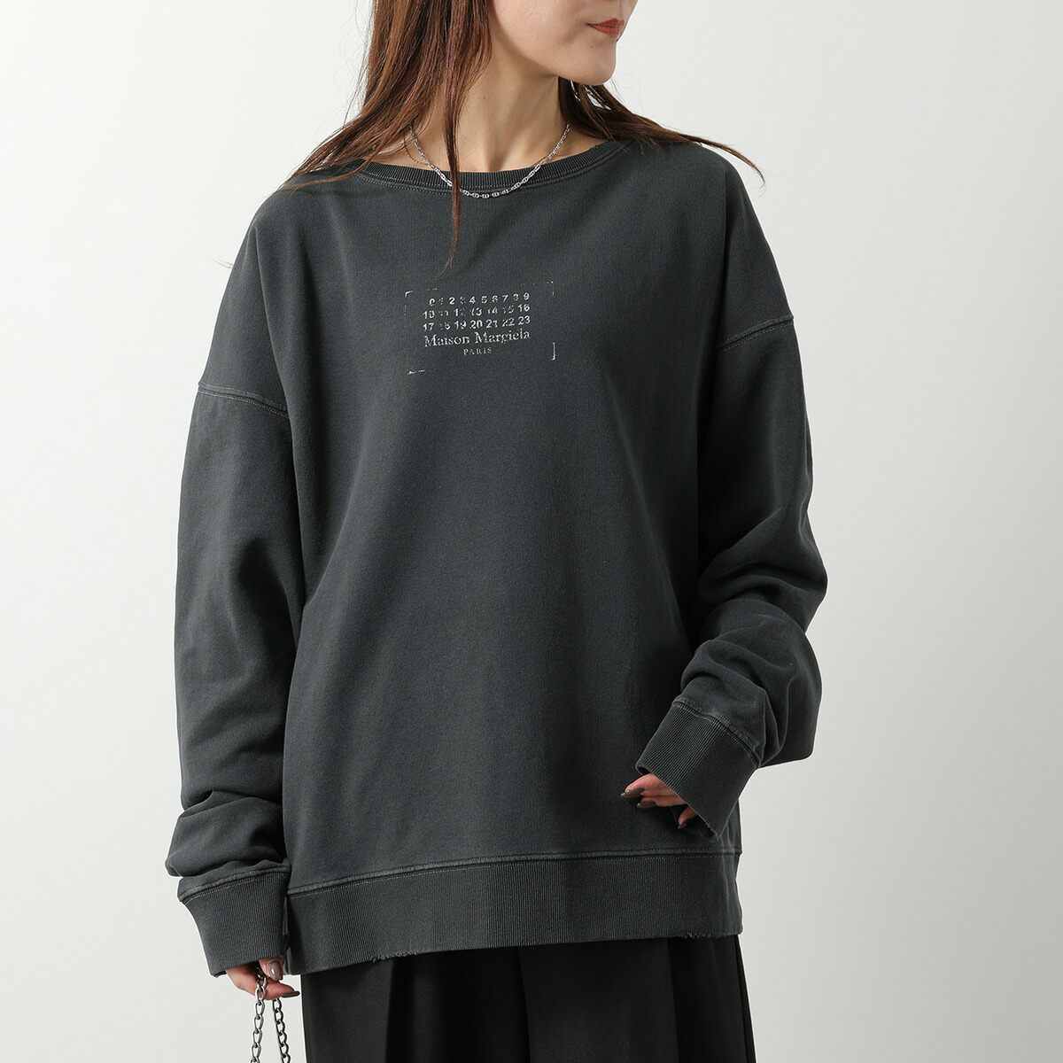 楽天市場】メゾンマルジェラ スウェットシャツ トップス プルオーバー