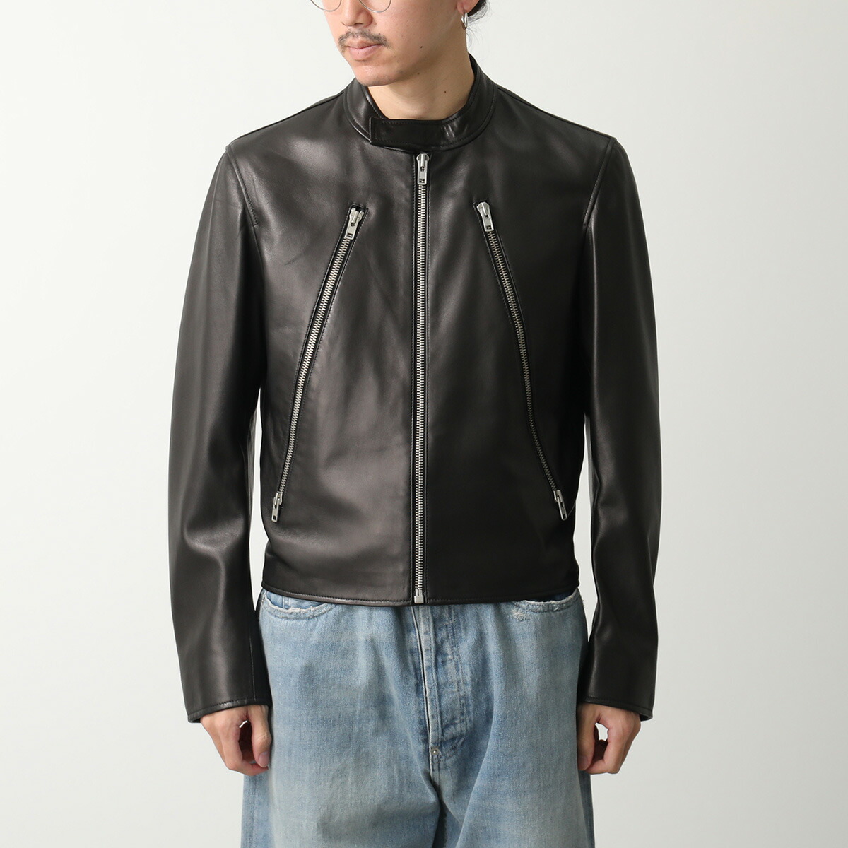 楽天市場】Maison Margiela メゾンマルジェラ 5ZIP ラムレザー