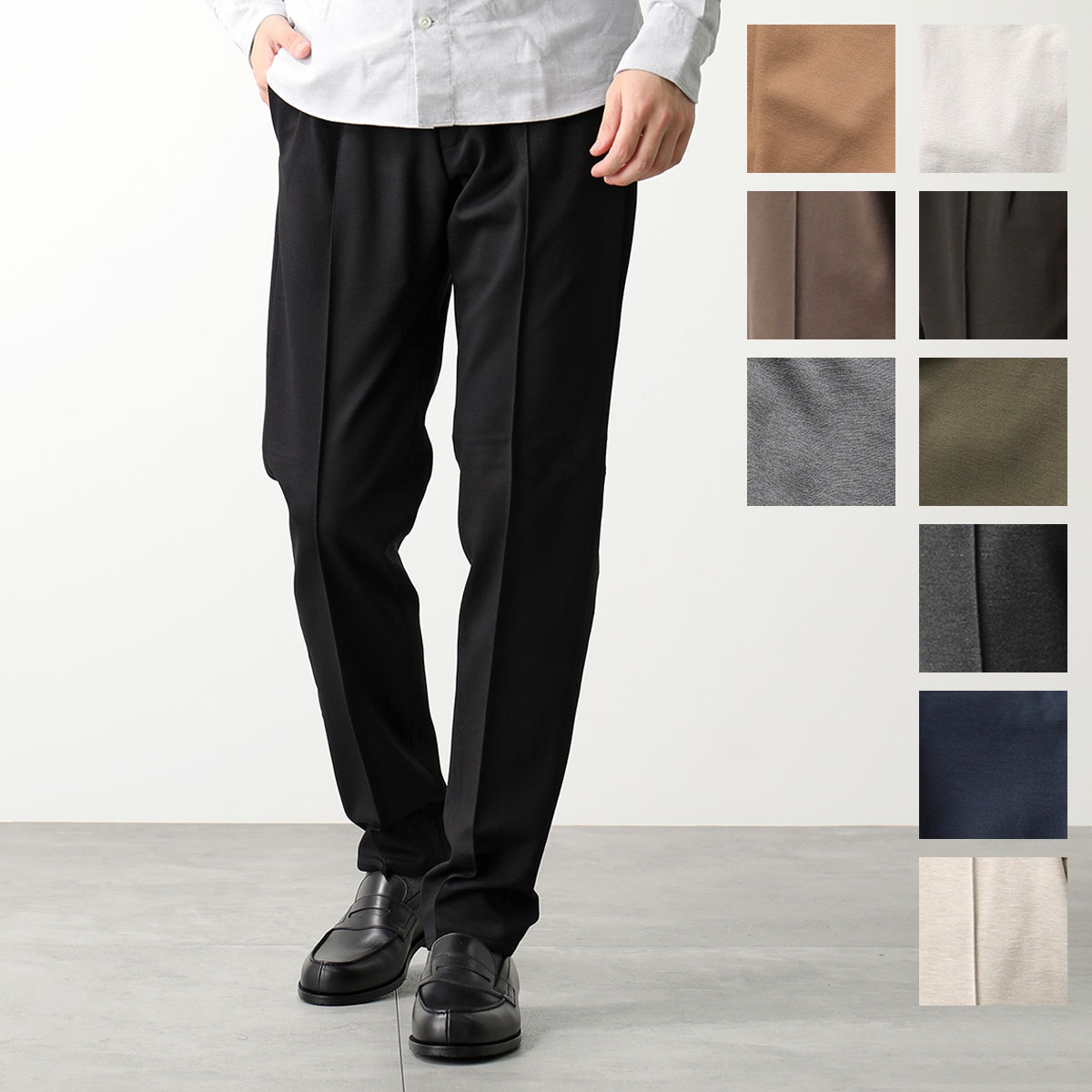 ほぼ新品 ジャブスアルキヴィオ 春夏 マサッチョ スラックス giab's ARCHIVIO（ジャブス アルキヴィオ） イージーパンツ MASACCIO