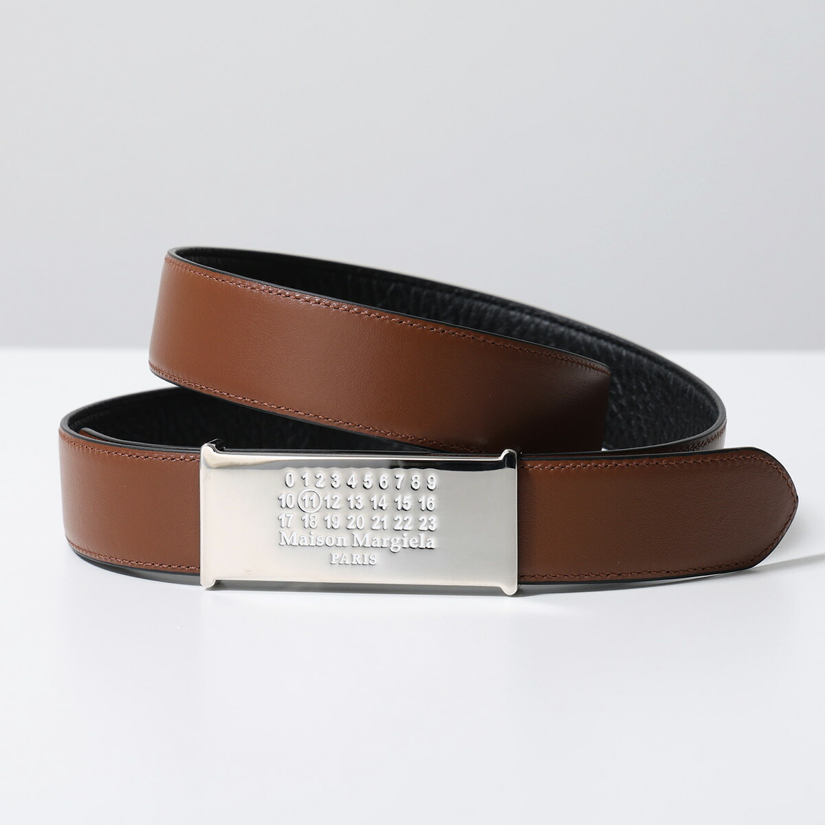 楽天市場】Maison Margiela メゾンマルジェラ グレインレザー ベルト