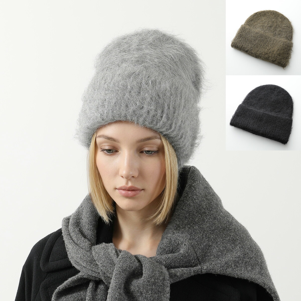 楽天市場】Toteme トーテム ニット帽 ALPACA KNIT BEANIE レディース