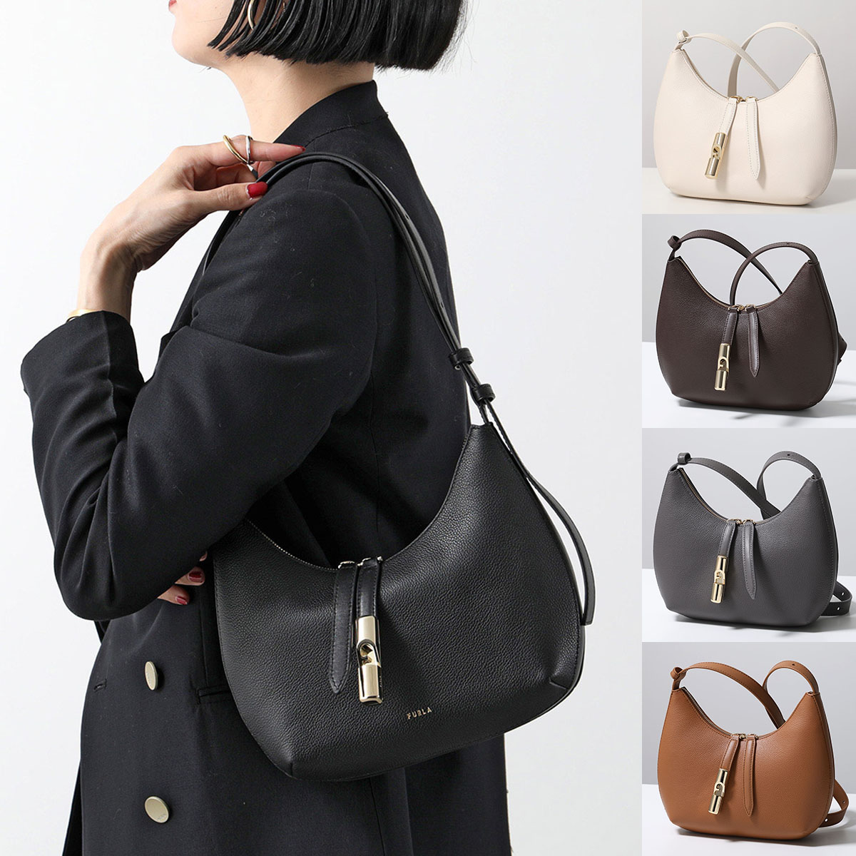 楽天市場】フルラ トートバッグ ハンドバッグ ゴッチャ ミニバッグ