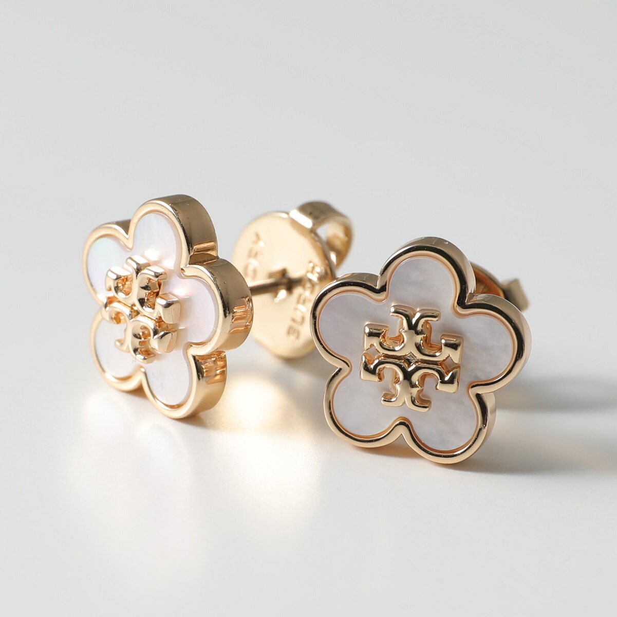 TORY BURCH トリーバーチ ピアス KIRA キラ FORGET ME NOT フォーゲットミーノット 157351 レディース フラワー スタッズ ダブルT 700/TORY-GOLD