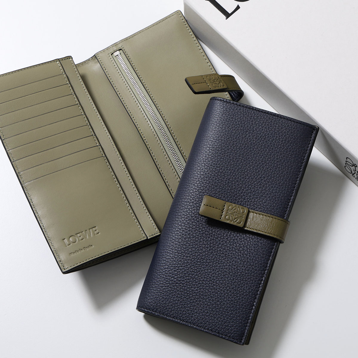 楽天市場】LOEWE ロエベ Large Vertical Wallet 長財布 二つ折り財布