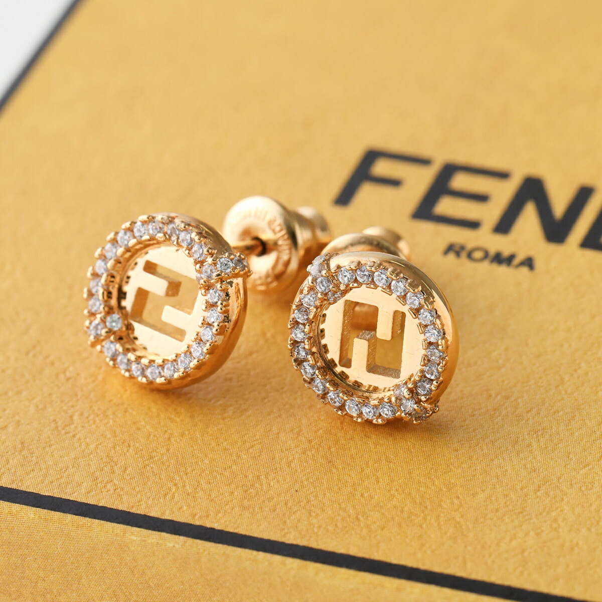 楽天市場】FENDI フェンディ ピアス 8AH247 A44G レディース ピアス FF