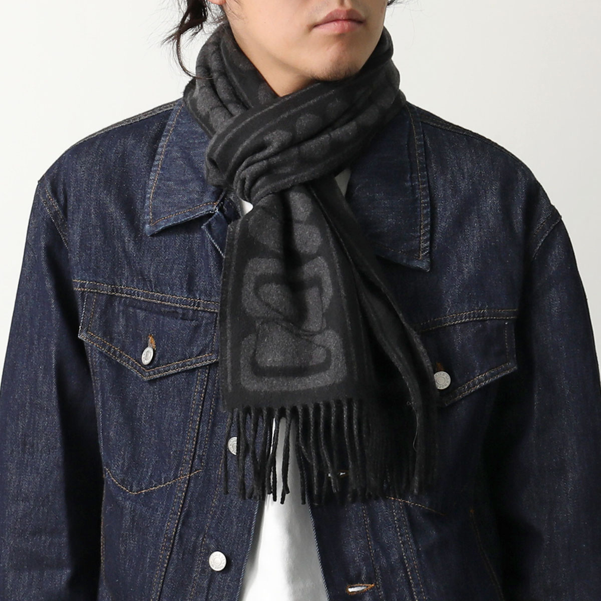 楽天市場】【新品】HERMES エルメス マフラー ギャロップのピルエット