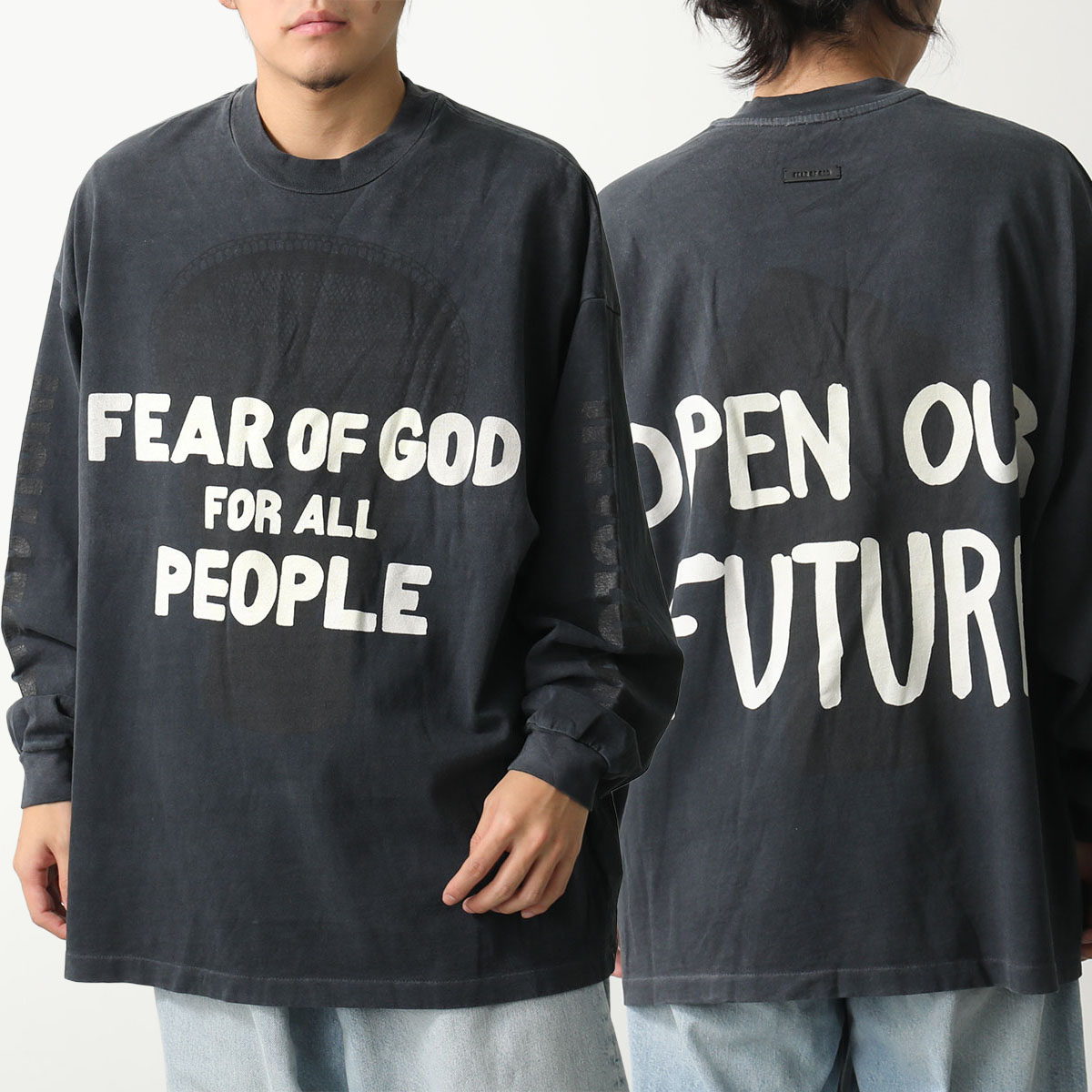 楽天市場】FEAR OF GOD X RRR 123 LS TEE SHIRT LIGHT OF THE WORLD