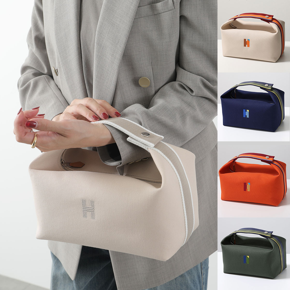 楽天市場】HERMES エルメス ボリードポーチ ミニミニ Bolide Mini Mini