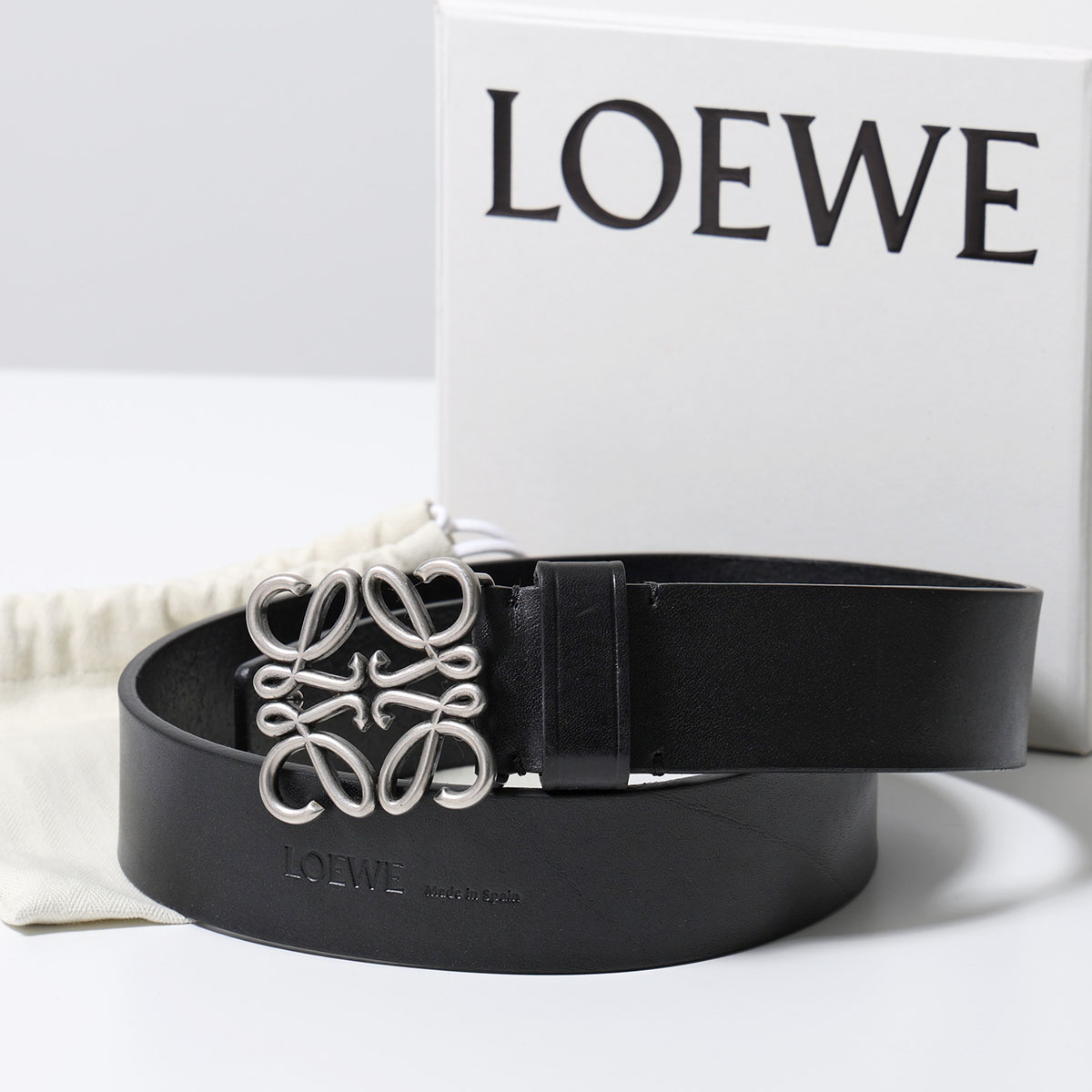 楽天市場】LOEWE ロエベ ベルト L BUCKLE BELT E821238X01 メンズ