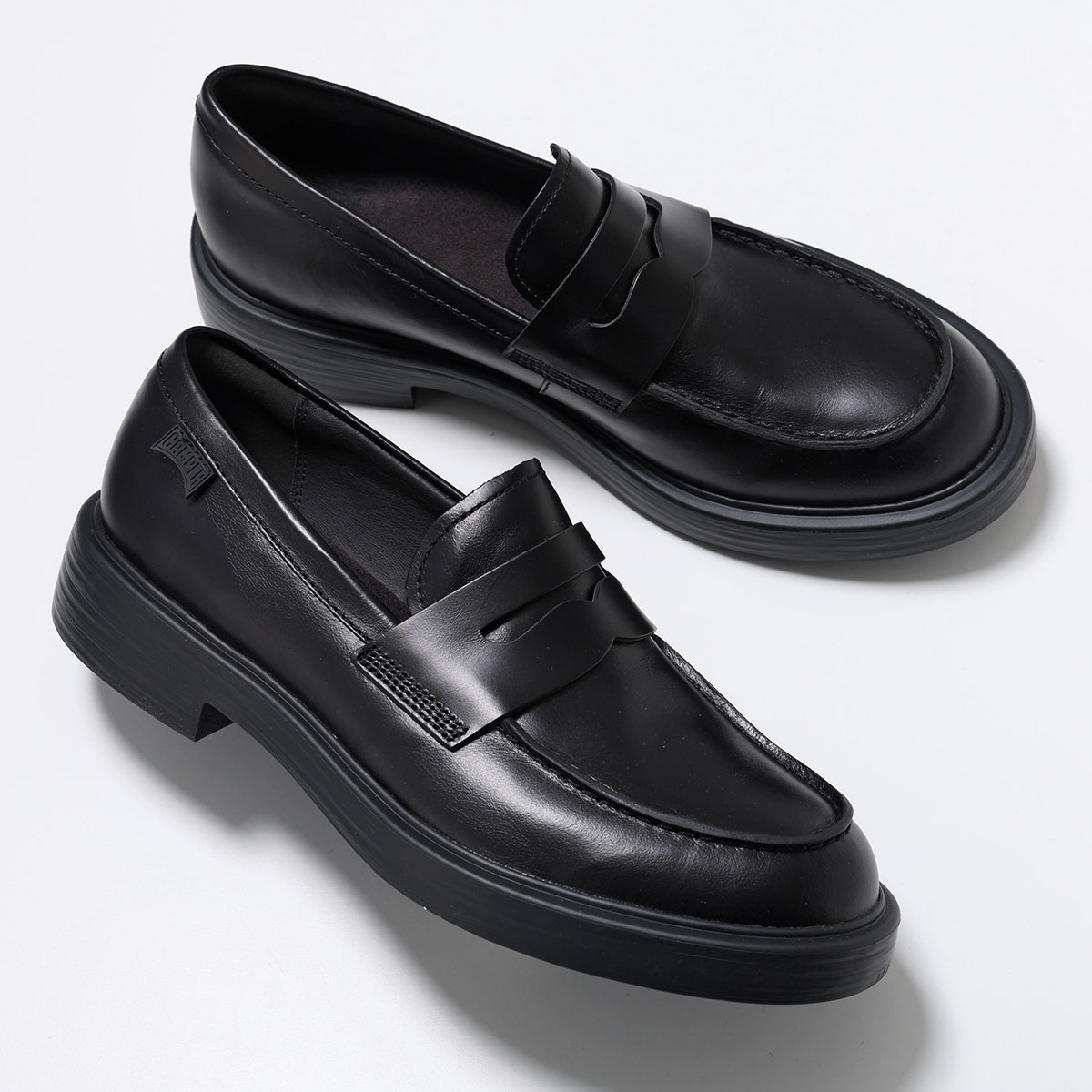 CAMPER カンペール ローファー Dean ディーン K101045 メンズ レザー ドレスシューズ 靴 001/Black|インポートセレクトmusee