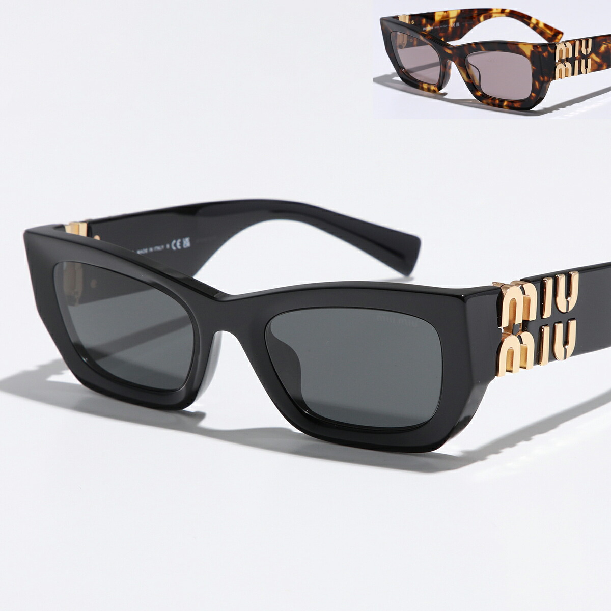 楽天市場】MIUMIU ミュウミュウ サングラス SMU 08Z レディース