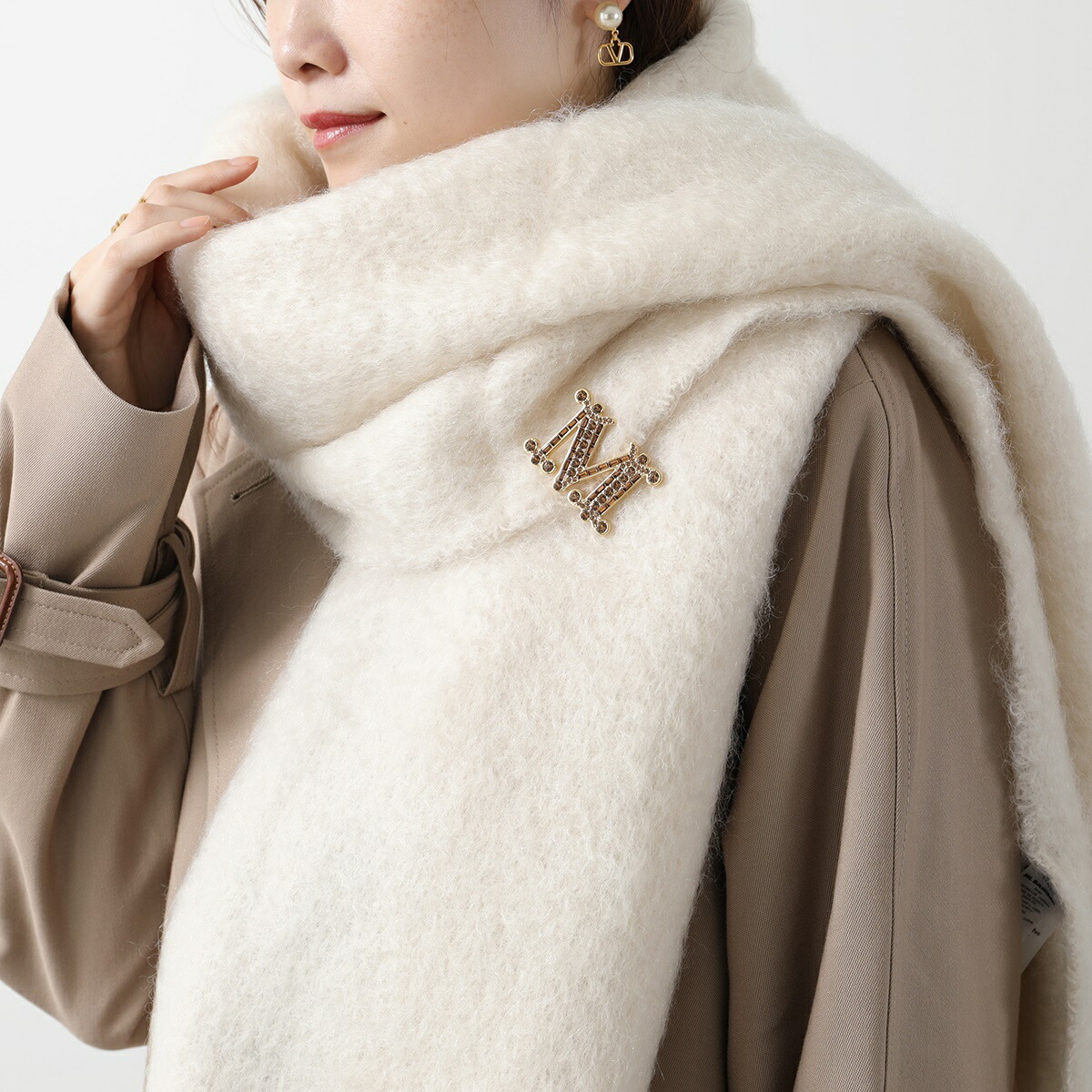 MAX MARA マックスマーラ ブローチ BATH2 MBROOCH バス レディース