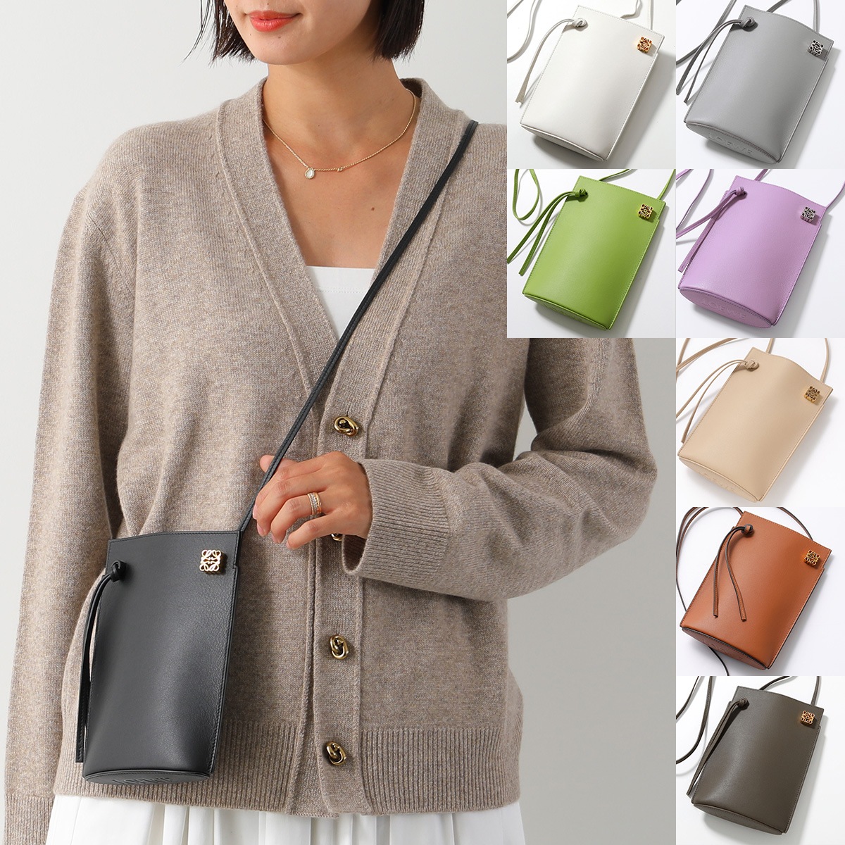 楽天市場】【20%OFF】 ロエベ ショルダーバッグ ゲートポケット