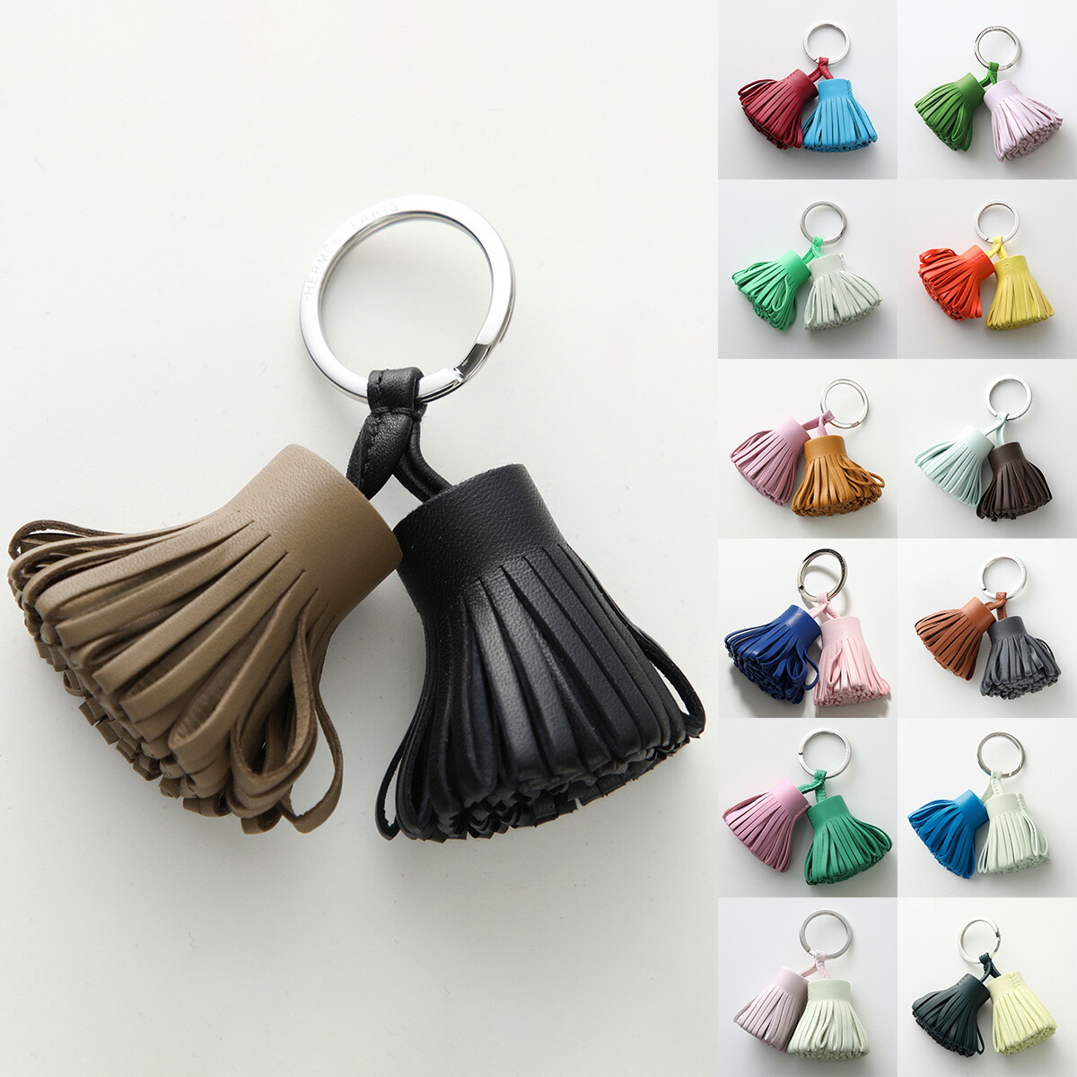 楽天市場】【新品】 エルメス キーホルダー カルメン トリコロール