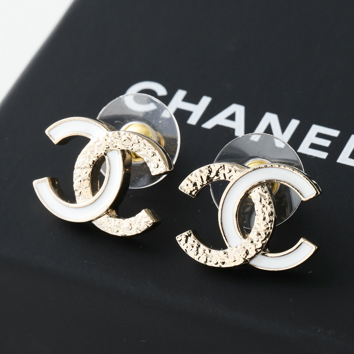 楽天市場】CHANEL シャネル ピアス ABC742 B15375 レディース デニム