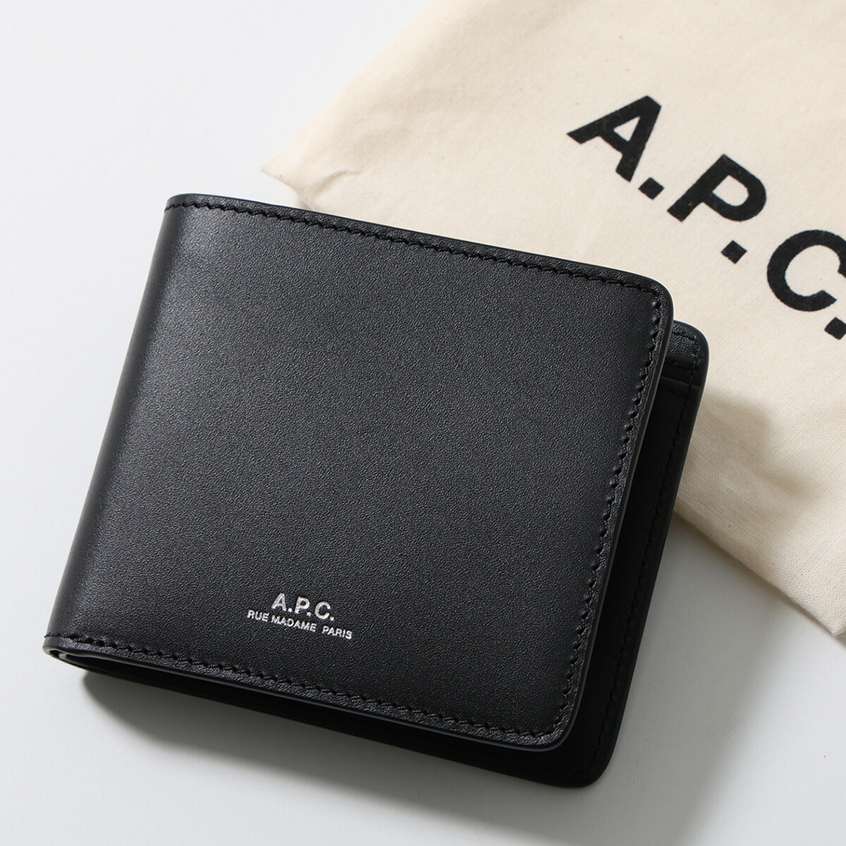 楽天市場】APC A.P.C. アーペーセー 三つ折り財布 TRIFOLD GENEVE
