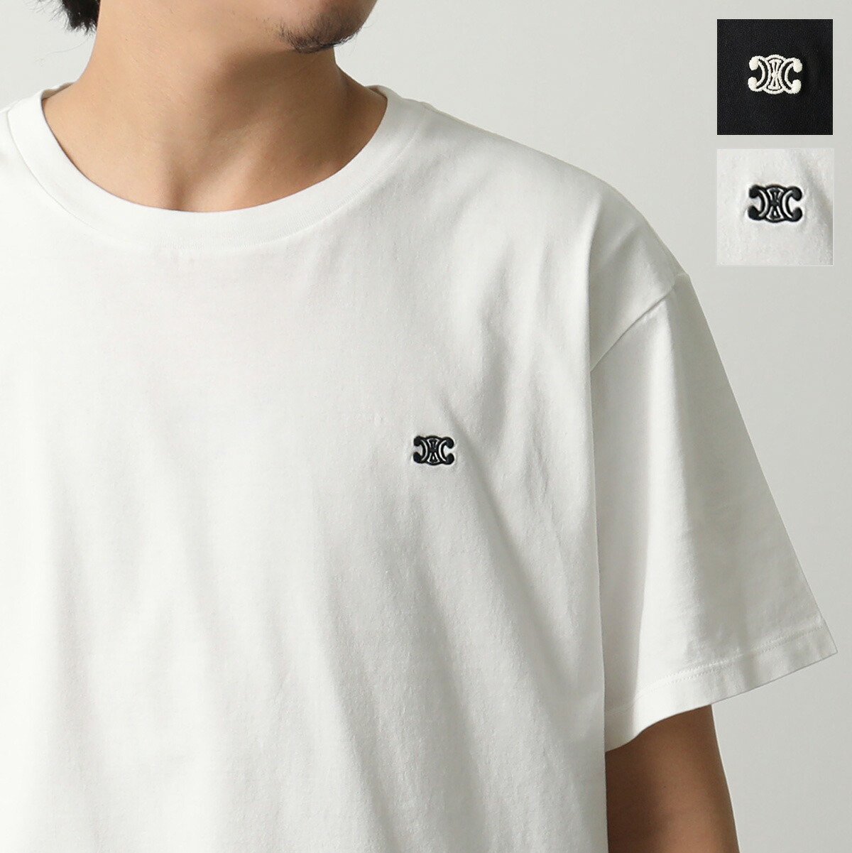 楽天市場】CELINE セリーヌ Logo Loose T-Shirts Tシャツ メンズ