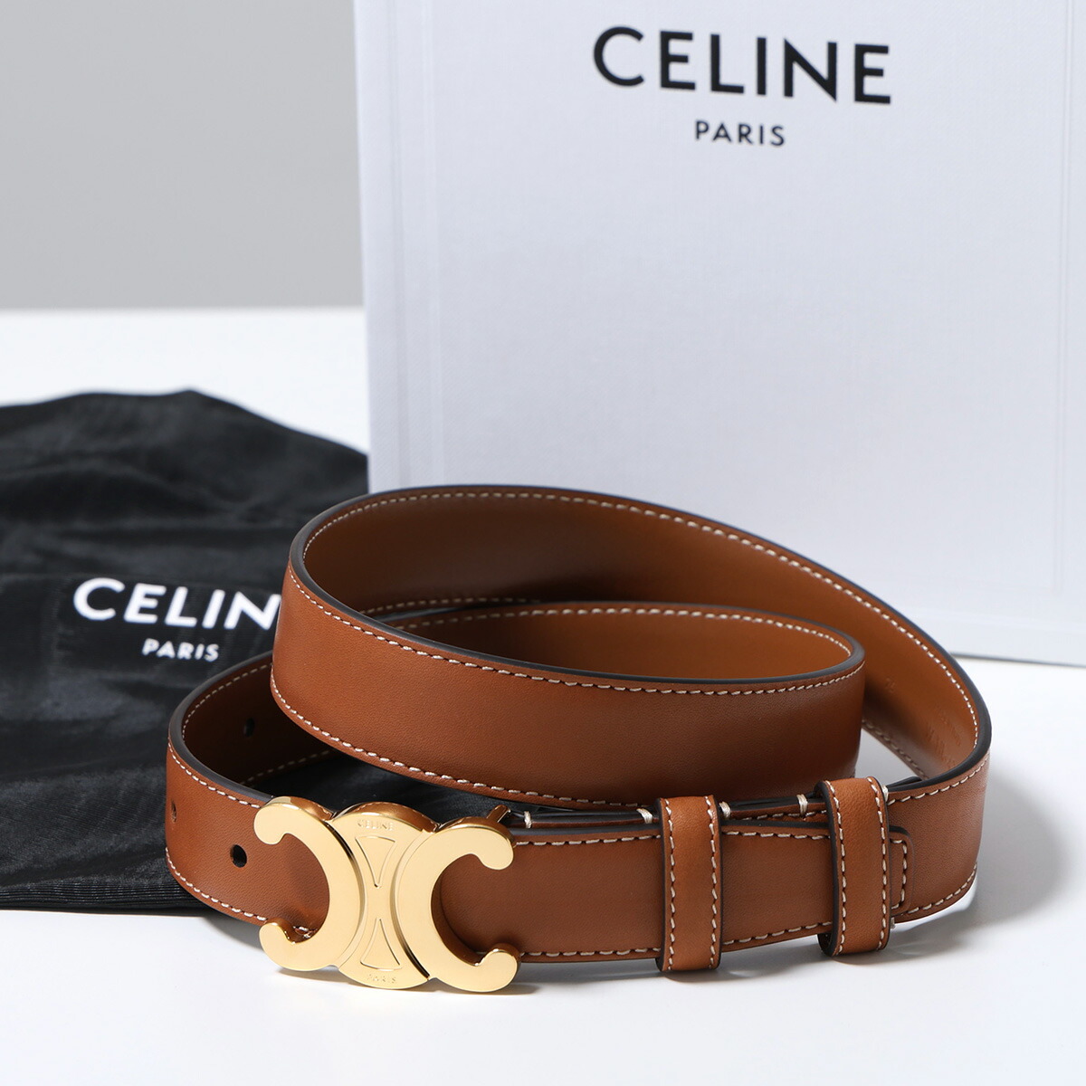 楽天市場】CELINE セリーヌ ナローベルト SMALL 18MM スモール