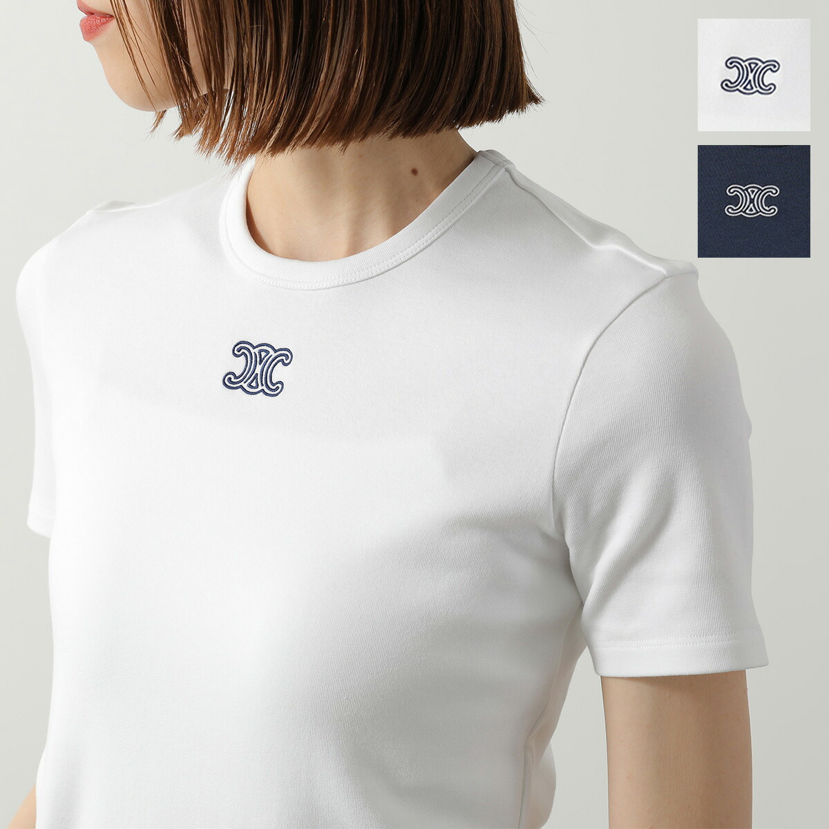 楽天市場】CELINE セリーヌ Tシャツ 2X45M671Q.01NB レディース 半袖