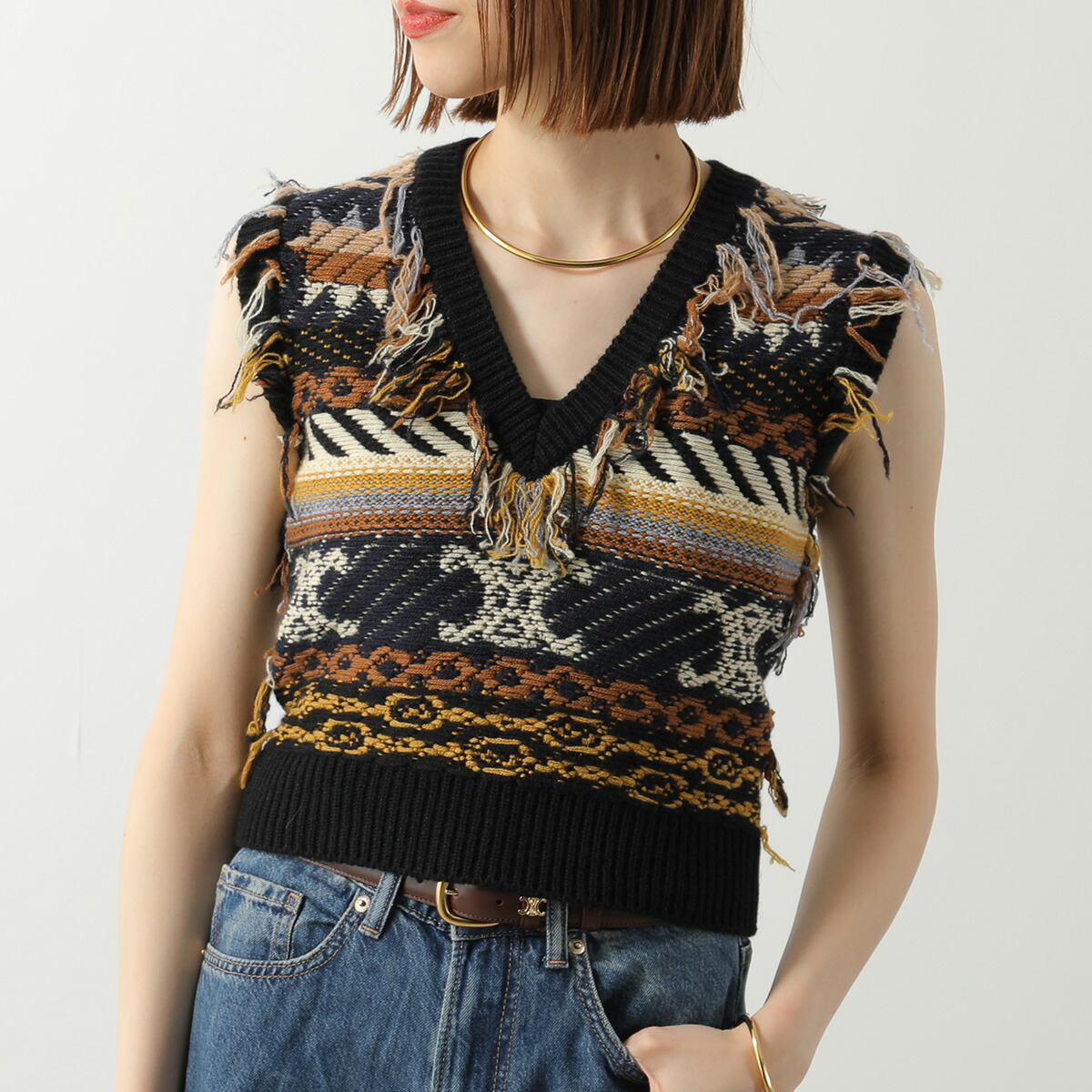 楽天市場】CELINE セリーヌ キャミソール Triomphe トリオンフ