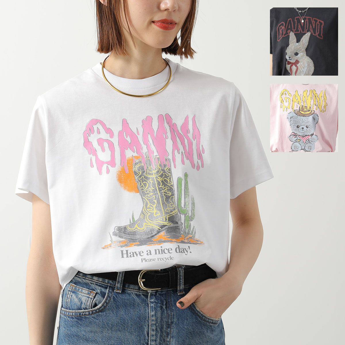 楽天市場】【最大2万円OFFクーポン対象・1/30～2/1限定】GANNI ガニー
