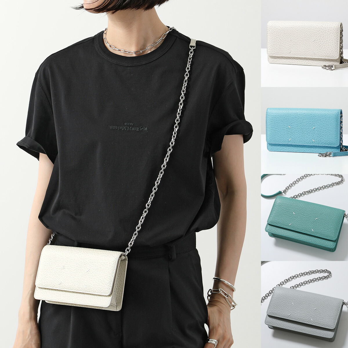 メゾンマルジェラ チェーンウォレット 楽天市場】【最大2万円OFFクーポン対象・1/24～25限定】MAISON