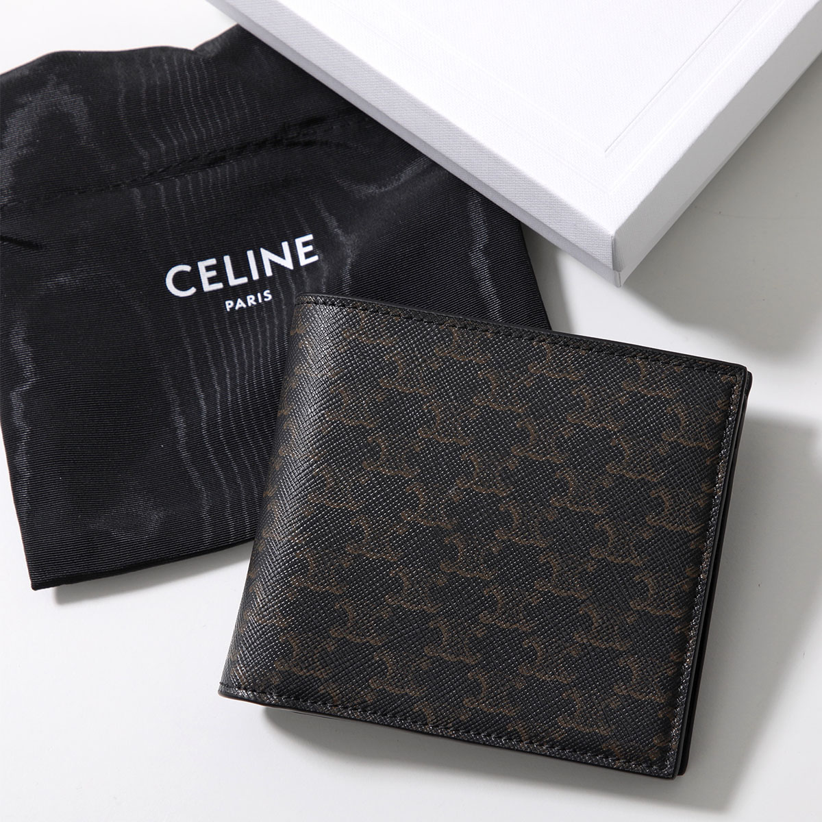 楽天市場】CELINE セリーヌ 二つ折り財布 Bi fold バイフォールド