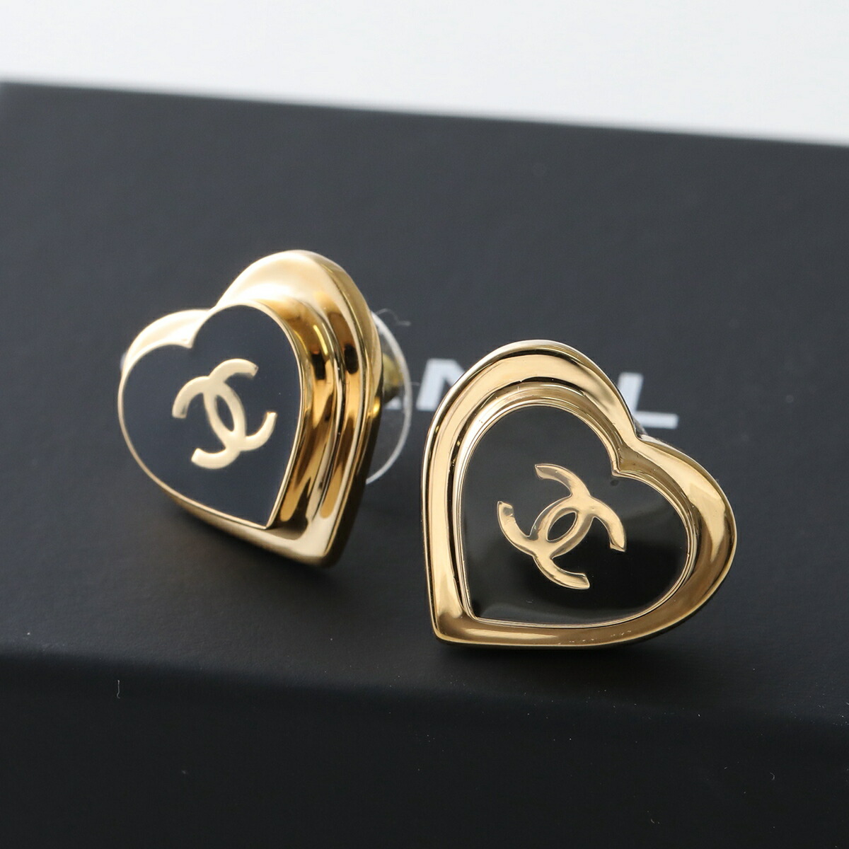 楽天市場】CHANEL シャネル ピアス ABB666 B14145 レディース メタル