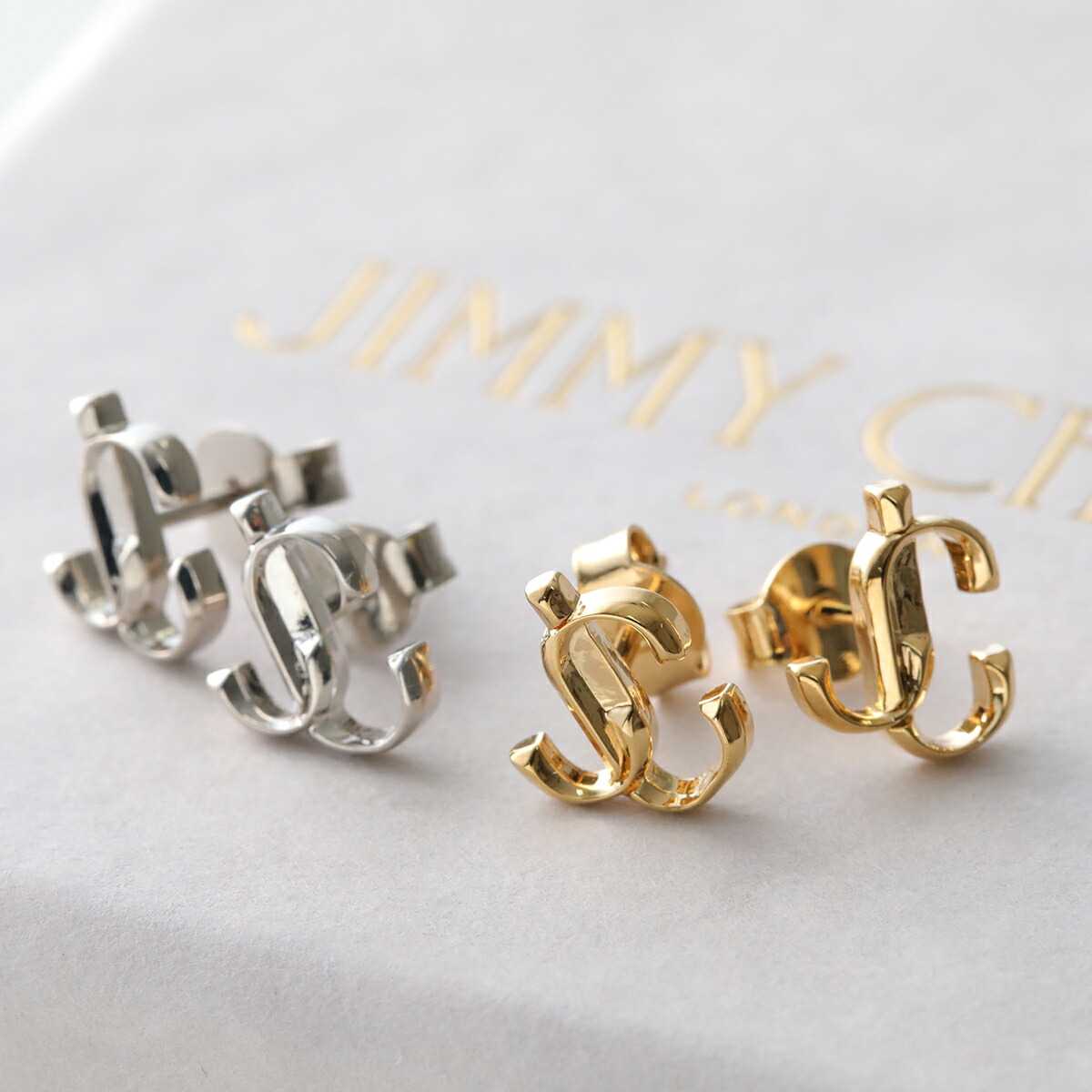 楽天市場】Jimmy Choo ジミーチュウ ピアス JC STAR STUDS/U MJI JC