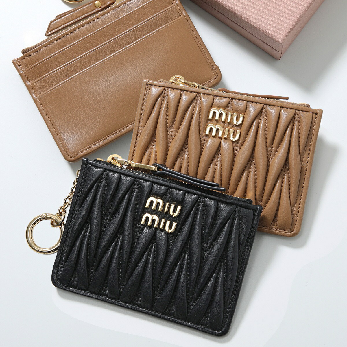 楽天市場】MIUMIU ミュウミュウ カードホルダー 5MC016 N88 レディース