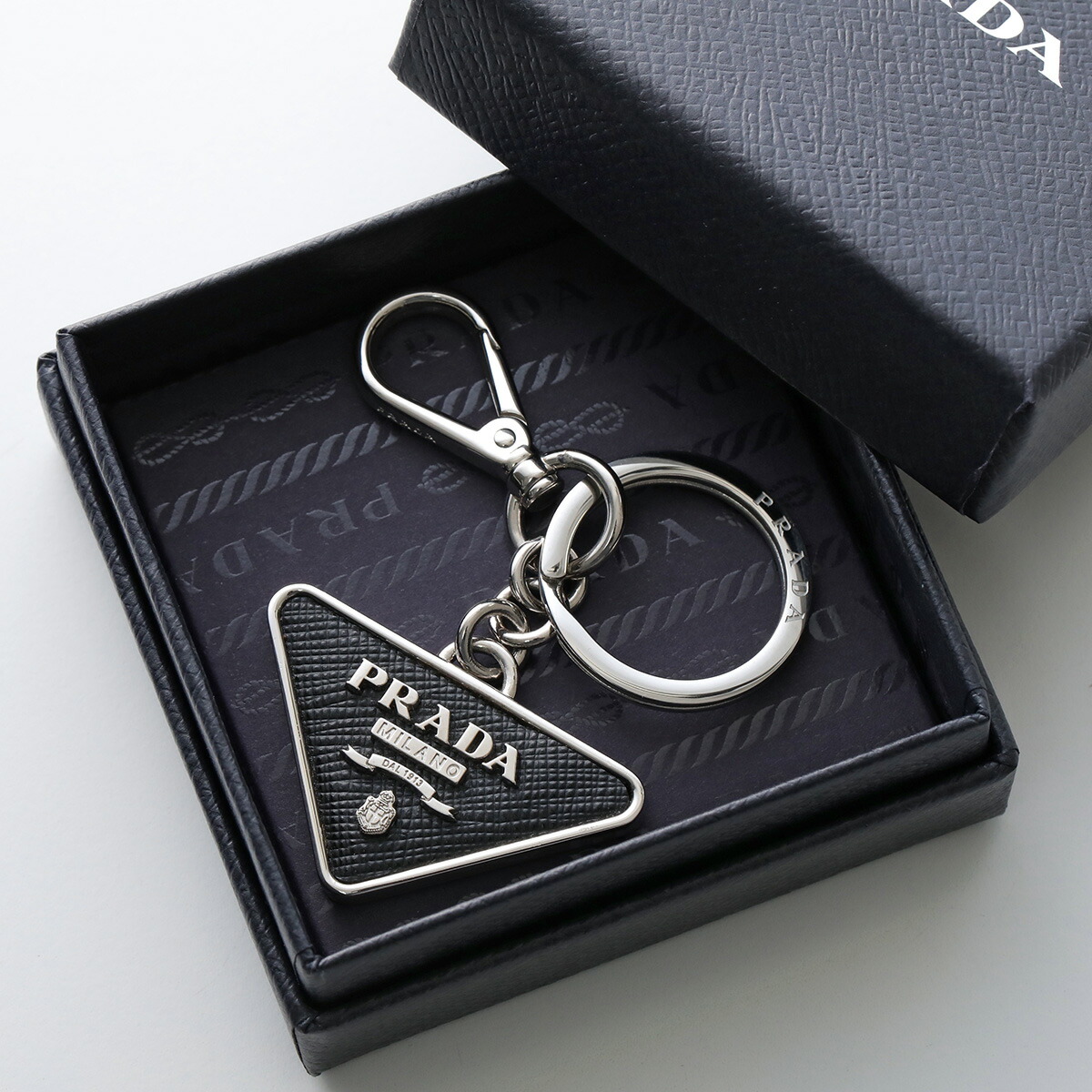 楽天市場】PRADA プラダ キーリング 2PP041 053 F0002 メンズ