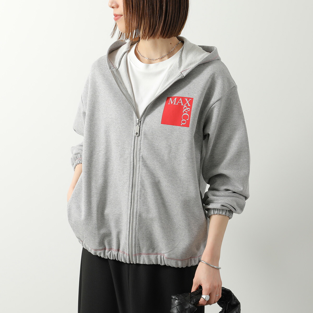 楽天市場】S MAX MARA エス マックスマーラ ジップアップパーカー