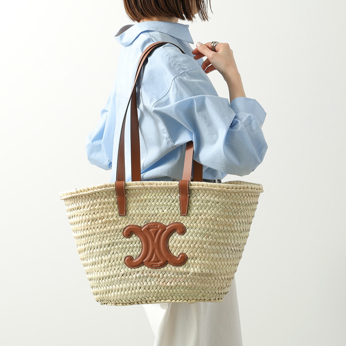 楽天市場】CELINE セリーヌ かごバッグ Teen Triomphe ティーン