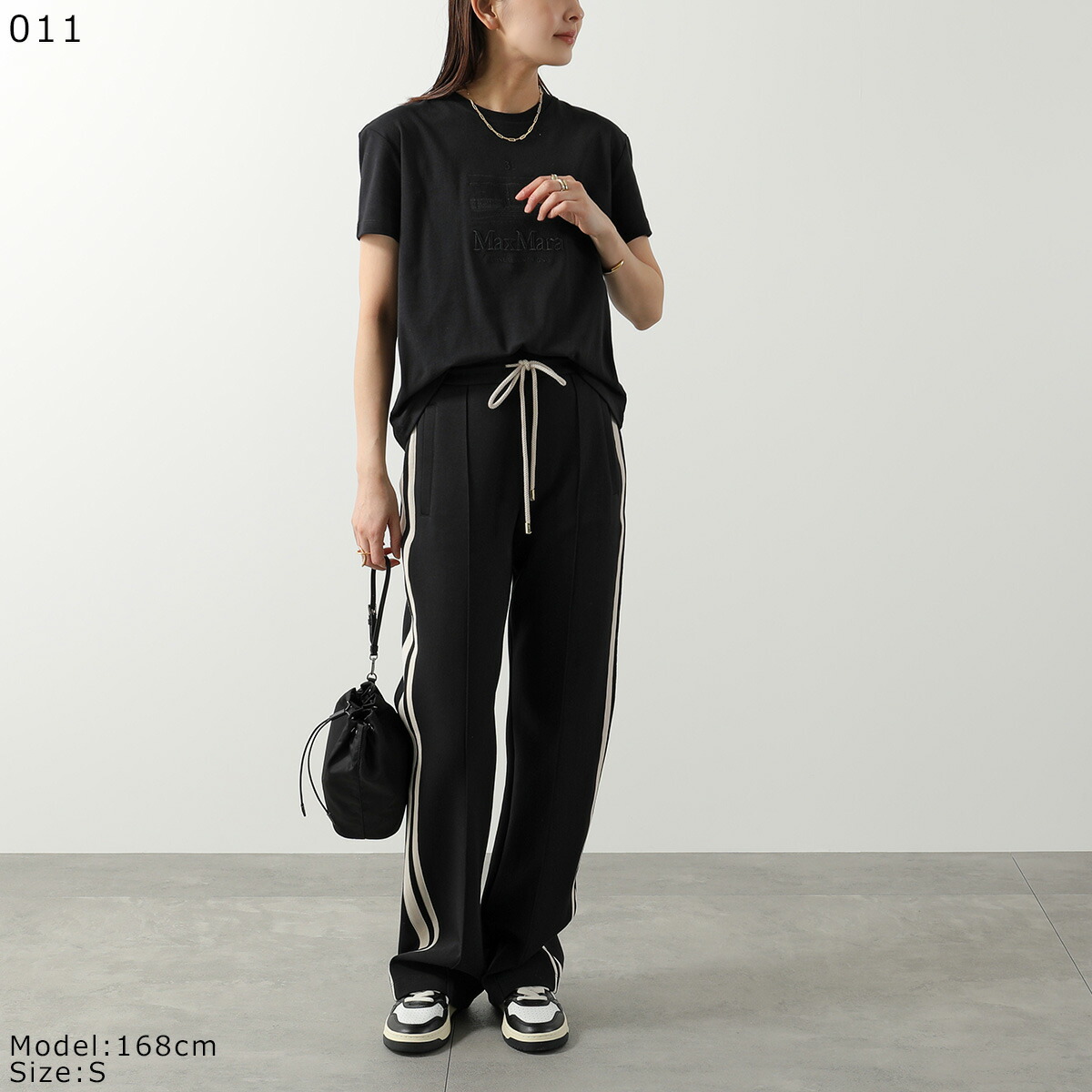 新品】MAX MARA マックスマーラ 半袖シャツ ブラウス 2way リボン