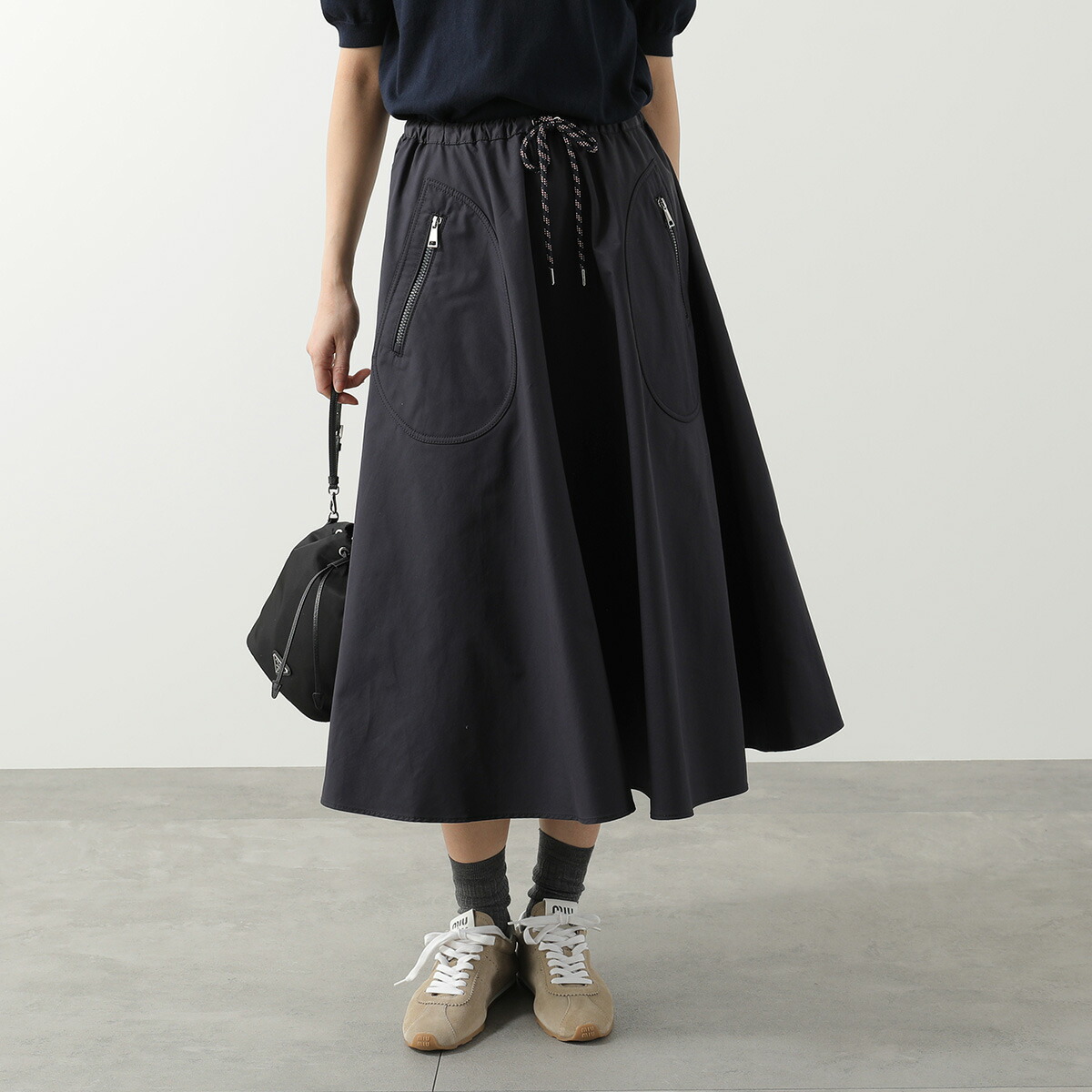 楽天市場】MONCLER モンクレール SKIRTS スカート フレアスカート