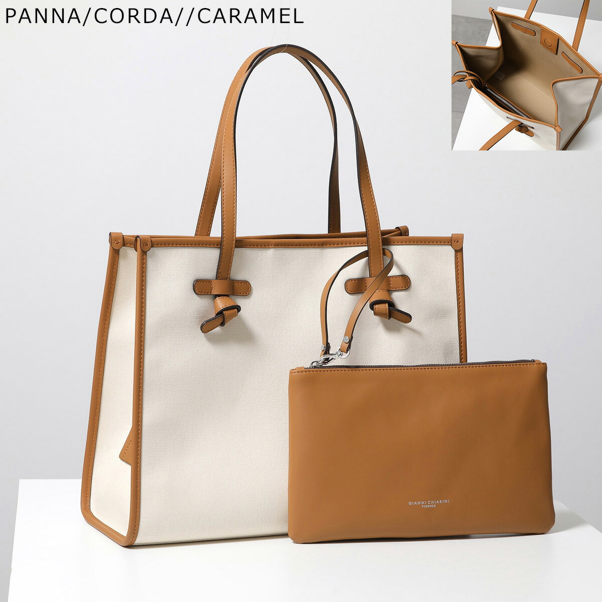GIANNI CHIARINI ジャンニキアリーニ トートバッグ MARCELLA M