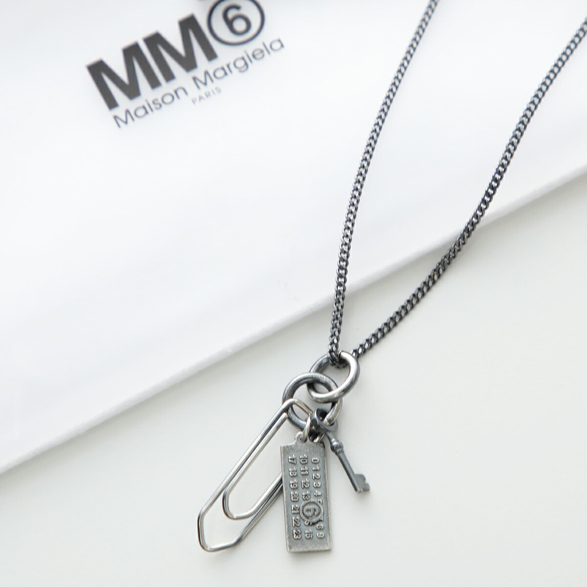 楽天市場】MM6 エムエムシックス メゾンマルジェラ ネックレス