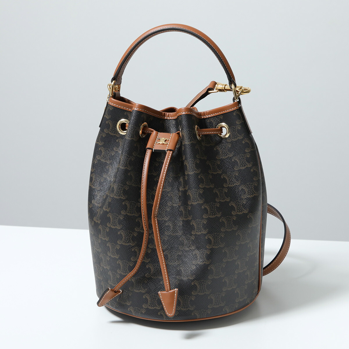 楽天市場】CELINE セリーヌ バケットバッグ Seau Corde 196272DJD.07AT