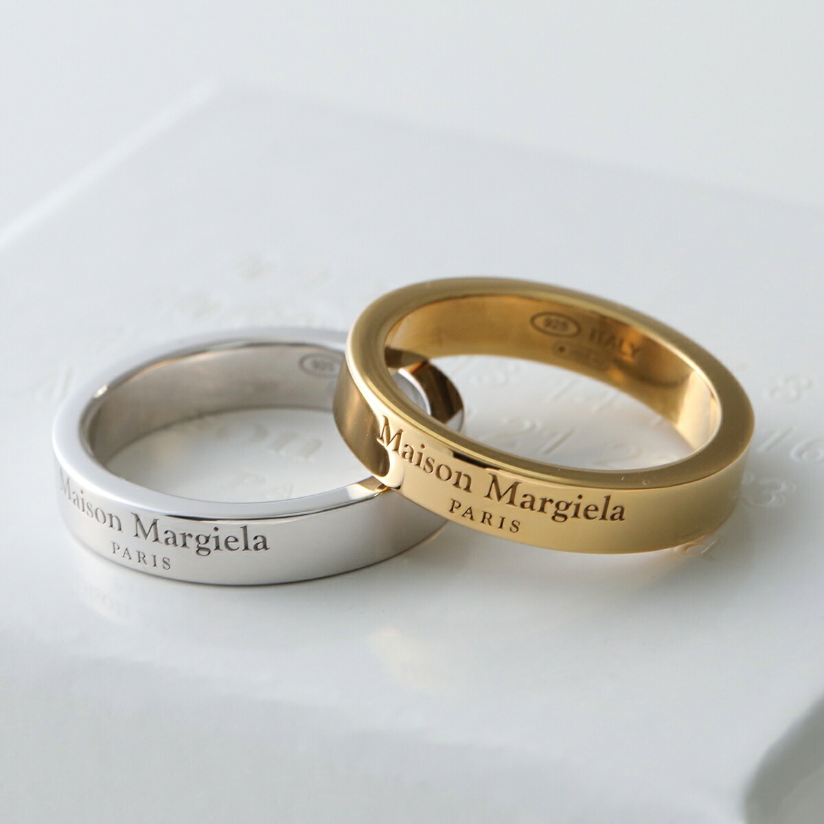 楽天市場】MAISON MARGIELA マルジェラ リング SI8UQ0003 SV0129